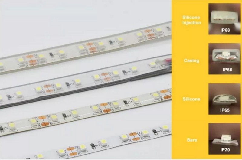 12v 24v dc 5630 warm white cool strip light 5