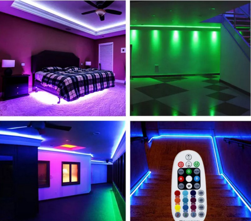 dc 5v 5050 rgb full color dream color led strip lights 7