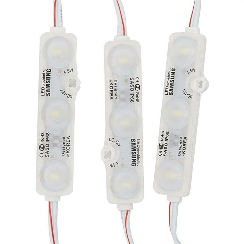 Factory Supply Outdoor Advertising Modules 12V Dc Waterproof 3Led Led Module Light Design In Korea